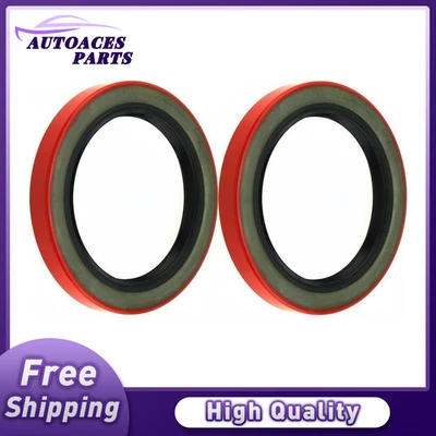WJB 2pcs Rear Inner Wheel Seal for Chevrolet C3500 1988-1996 1997 1998 1999 2000 - Image 1 of 3