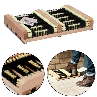Bürstenmatte Türmatte Fußabtreter Türvorleger Fußmatte Schuhabstreifer 35x26 cm - Bild 1 von 4