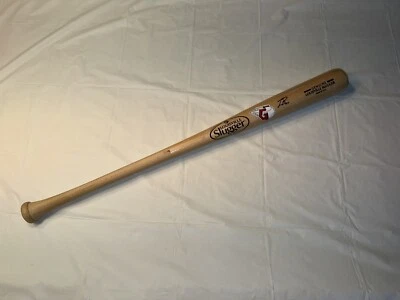 TRAVIS BAZZANA SIGNED AUTOGRAPH BAT FULL SIZE CLEVELAND GUARDIANS 1ST PICK PSA - Image 1 of 4