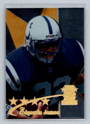 1999 Topps Stars Edgerrin James #8 Four Star Rookie Indianapolis Colts - Image 1 of 2