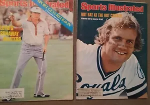 1976 Sports Illustrated Magazines, KC Royals George Brett & Masters Ray Floyd - Picture 1 of 18