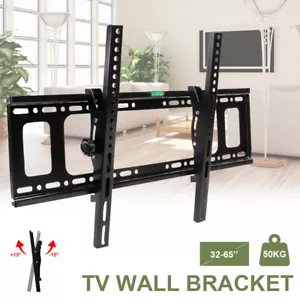 TV Wandhalterung Superflach kippbar für Samsung Sony LG 26 32 40 42 50 55 Zoll - Bild 1 von 12