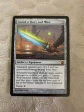 Mtg Sword of Body and Mind- Scars of Mirrodin M/NM