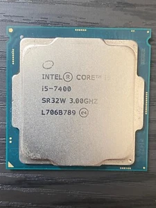Intel Core i5-7400 CPU @ 3.0GHz 4 Core 4 Thread LGA 1151 Processor 7th Gen - Picture 1 of 1