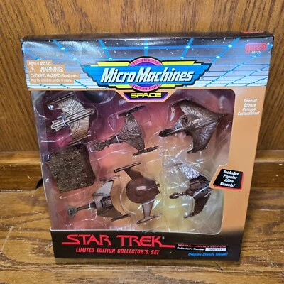 Micro Máquinas Star Trek Buques Alienígenas de Galoob Foto 1 de 3