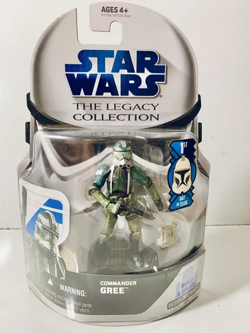 Commander Gree Star Wars 2008 Legacy 3.75” Figure Build A Droid 2009 Hasbro Toys Cover