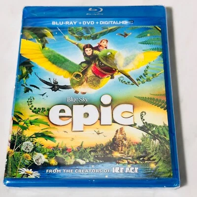 Epic - Blu-ray + DVD -  Blue Sky Studios - New / Sealed - Image 1 of 3
