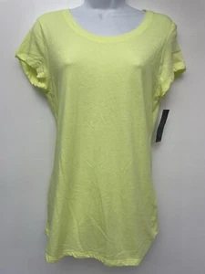 NOBO NO BOUNDARIES Adrenaline Lime Short Sleeve Round Neck Tee Shirt Sz. Jr. S* - Picture 1 of 5