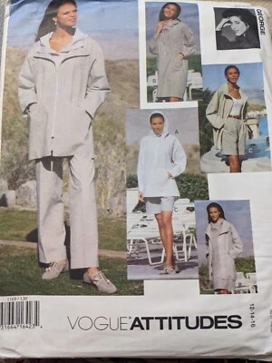 Vogue Pattern 1169 Vogue Attitude Pants & Jacket Size 12/14/16 1993 Uncut - Image 1 of 3