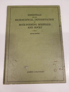 Essentials for the Microscopical Determination of Rock-Forming Minerals and Rock - Imagen 1 de 1