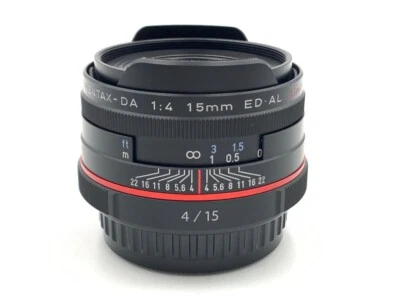 Near Mint SMC HD Pentax-DA 15mm /F4 ED AL Limited Ultra Wide Angle Lens #P0006 - Image 1 of 2