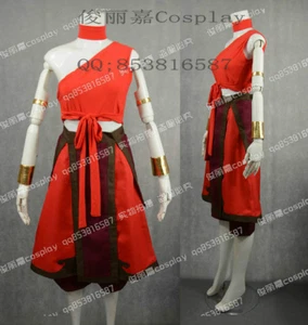 Avatar: The Last Airbender Fire Nation Katara Outfit Cosplay Costume Halloween - Picture 1 of 2