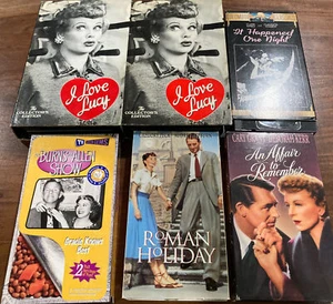 Vintage Classic VHS Tape ~ Inloce Lucy~Burns & Allen~Gable~Hepburn~Grant - Picture 1 of 9