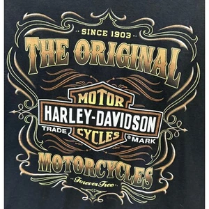 Treasure Coast Harley-Davidson Stuart Florida Black Graphic T-Shirt XL - Picture 1 of 9