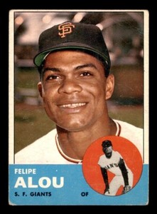 1963 Topps Baseball #270 Felipe Alou VG *e3