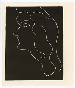 Henri Matisse gravure sur bois originale imprimée en 1947 - Photo 1 sur 1