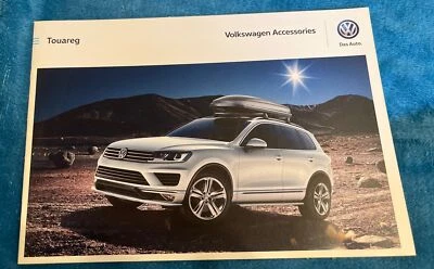 VW Touareg Volkswagen 2015 folleto de venta de autos originales catálogo - recuerdos Foto 1 de 3