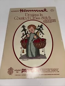 Hummel Designs in Counted Cross Stitch 1982 Paragon Needlecraft Book 5078 - Picture 1 of 9