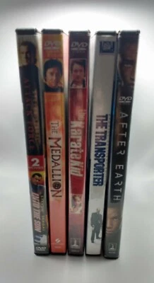 5 DVD Action Movie Lot Jackie Chan Steven Seagal Jason Statham - Image 1 of 4