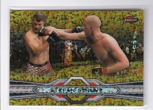 Stefan Struve 2013 Finest UFC Refractors #85 Gold Refractor #'d 86/88 - Bild 1 von 2