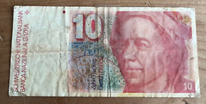 billet de banque N636 belgique 10 francs