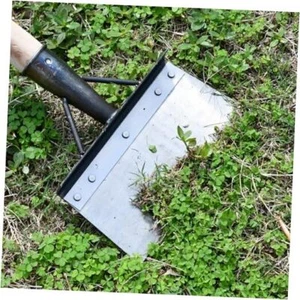 2Pcs Multi-Functional Outdoor Garden Cleaning Shovel Stainless Steel Flat - Picture 1 of 8