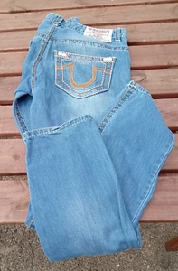True Religion Billy Super T Jeans - 29 inch Waist 33" inside leg 100% Cotton - Picture 1 of 8