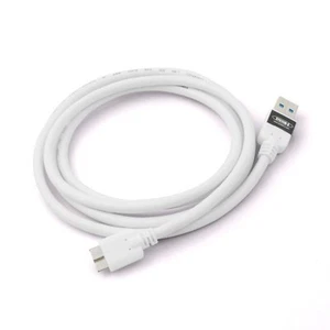 Micro USB 3.0 Kabel Datenkabel Ladekabel (USB 3.0 Micro-B) 140 cm weiss - Bild 1 von 2
