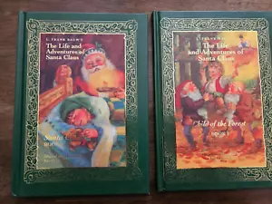 2 Book Lot: L. Frank Baum's The Life and Adventures of Santa Claus, ships free - Bild 1 von 3