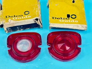 1968 Chevrolet Impala Caprice Station Wagon Taillight Lens Set 5959989 NOS - Picture 1 of 8
