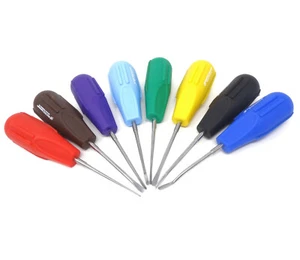 8pcs Dental Luxation Elevadores de raíces Cirugía oral Luxating Tooth Loosen Tools - Imagen 1 de 3