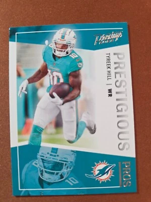 2022 Panini Prestige - Prestigious Pros Tyreek Hill #PP-7 - Image 1 of 2