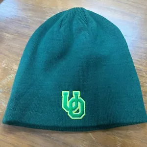 Gorro OSFA Verde Adulto Oregon Ducks totalmente nuevo con etiquetas sombrero de invierno gorra tobogán - Imagen 1 de 2