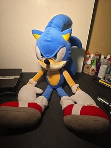 Sega Sonic The Hedgehog Plush 26" Stuffed Animal Kids Toy - Picture 1 of 8
