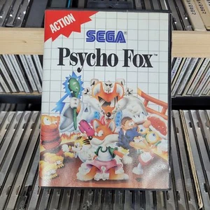 Psycho Fox con etiqueta de carro mal impresa - CIB - Sega Master System - Imagen 1 de 2