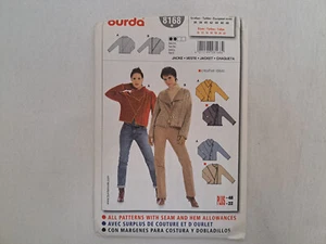 Burda Muster - Misses locker sitzende Jacke (10-22) #8168 - ungeschnitten - Bild 1 von 5
