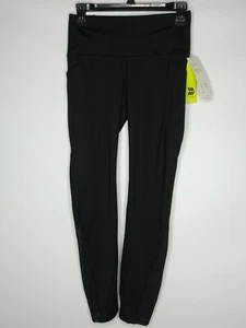 All In Motion Womens Sculpted Linear High Rise Leggings Black Size Small New - Picture 1 of 11