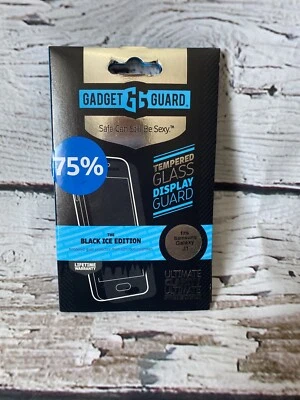 Protector Gadget Negro Edición Hielo Cristal Transparente Samsung Galaxy J1 Foto 1 de 3