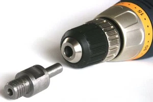 Core Drill Bit Adapter 5/8"-11 UNC Thread Male to 1/2" Shank Diamond Power - Picture 1 of 2