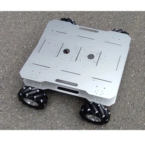 Car Chassis 2-Tier Robot Chassis w/ 125mm Plastic Mecanum Wheels & 10KG Load - Picture 1 of 1