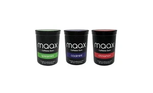Maax Caffeine Energy Gum | 125mg Koffein pro Stück | Variety Pack | 75 Pi... - Bild 1 von 5