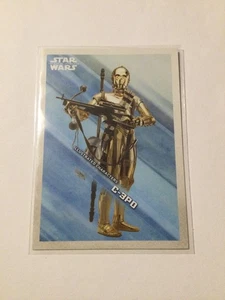 2019 Topps Star Wars The Rise of Skywalker Illustrated Character C-3PO - Picture 1 of 2