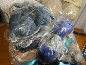 Wolle Konvolut 1500 g Paket Strickgarn stricken Garn - Bild 1 von 6