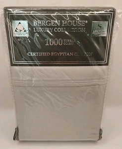 Bergen House Luxury Collection 1000 Thread Count Standard Pillow Cases. Set of 2 - Picture 1 of 7