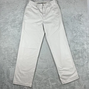 Pantalones chinos Banana Republic para hombre 30 caqui beige pierna recta informales 100 % algodón - Imagen 1 de 7