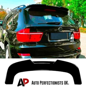 BMW X5 E70 X5M Glanz Schwarz Heck Dach Spoiler Kofferraum Flügel Lippe Body Kit 2006-13 - Bild 1 von 10