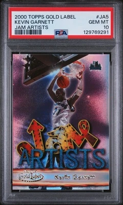 2000 TOPPS GOLD LABEL JAM ARTISTS - #JA5 KEVIN GARNETT PSA 10 🔥🔥🔥🔥🔥 - Image 1 of 2