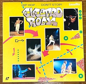 Electro Rock Hip Hop... Don't Stop!  1985 JAPAN LASERDISC SM058-3028 BAMBAATAA - Foto 1 di 5