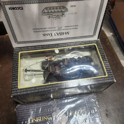 M48 A3 TANK US ARMY 69TH ARMOR UNSUNG HEROES 1/50 VIETNAM SERIES II CORGI H1 - Image 1 of 4