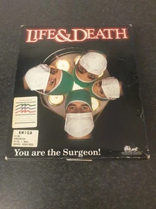 Life and Death Amiga - Complete Big Box Game UNTESTED - Photo 1/12